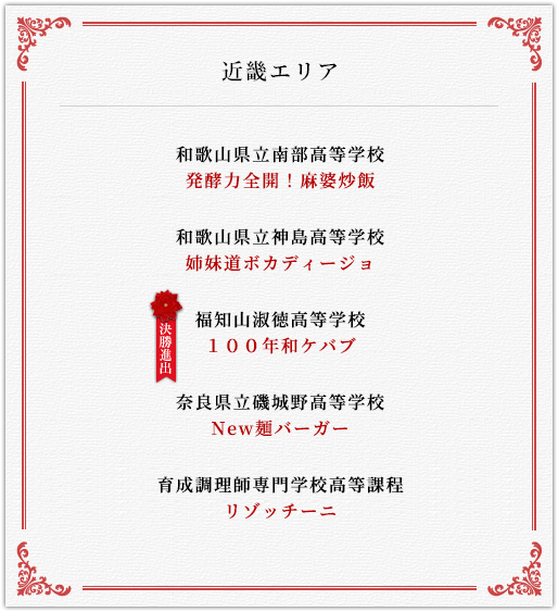 近畿エリア